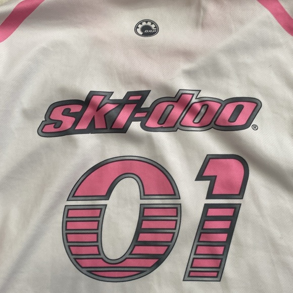 Skidoo Pink BRP Jersey Size Large - Picture 7 of 12